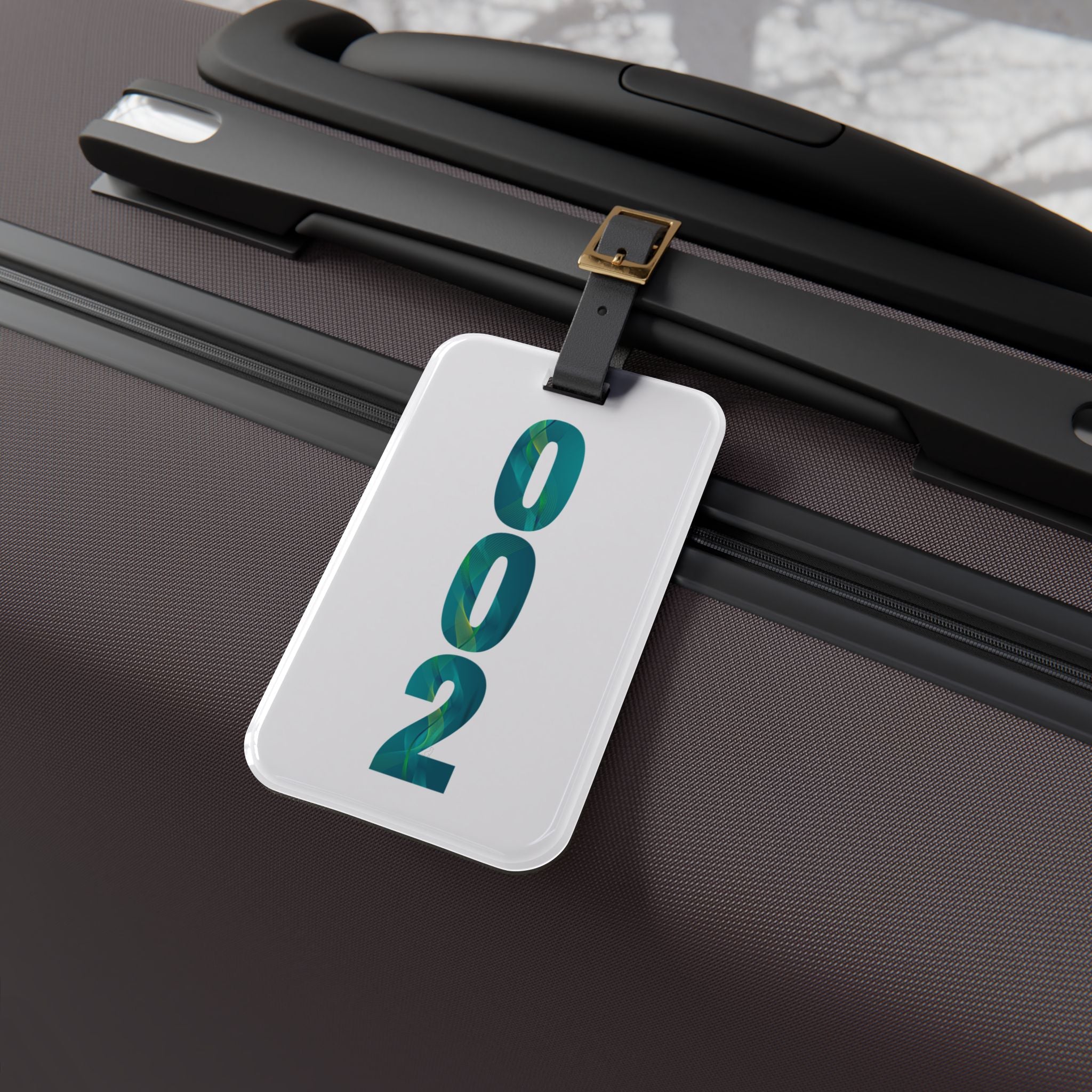 002 Pickleball Luggage Tag - Court ID – PeaMac Pickleball Tees