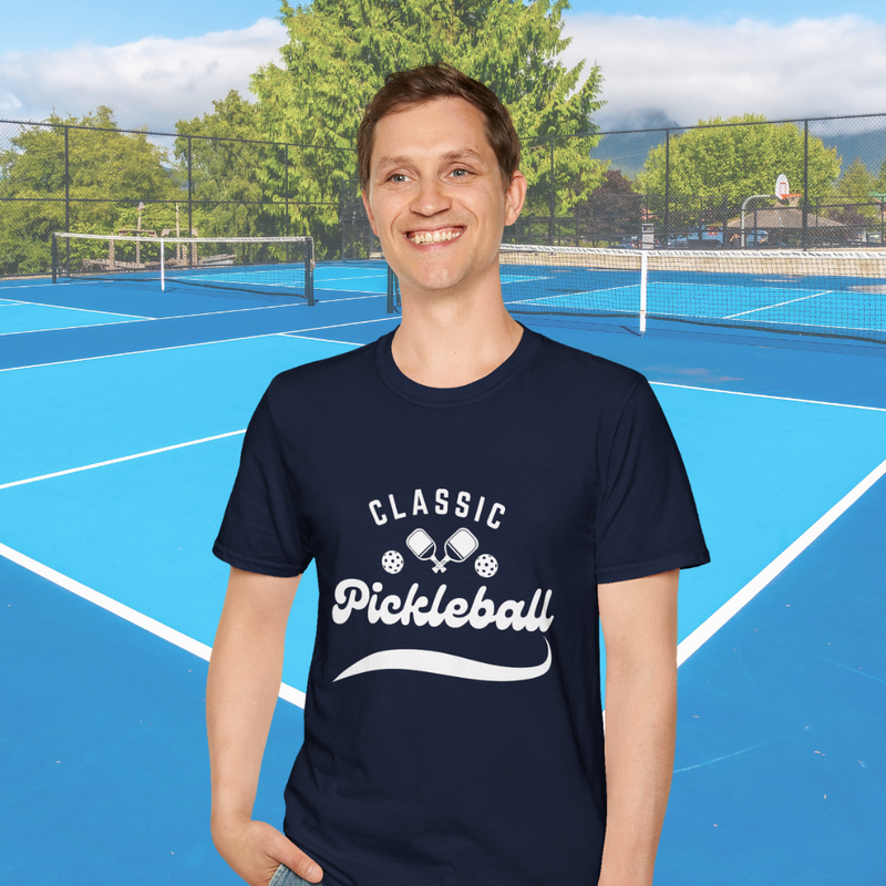 Summer Breeze Pickleball Tee All-Over Design