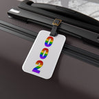 002 Pickleball Court ID - Pride Luggage Tag - Image 1 - PeaMacTees