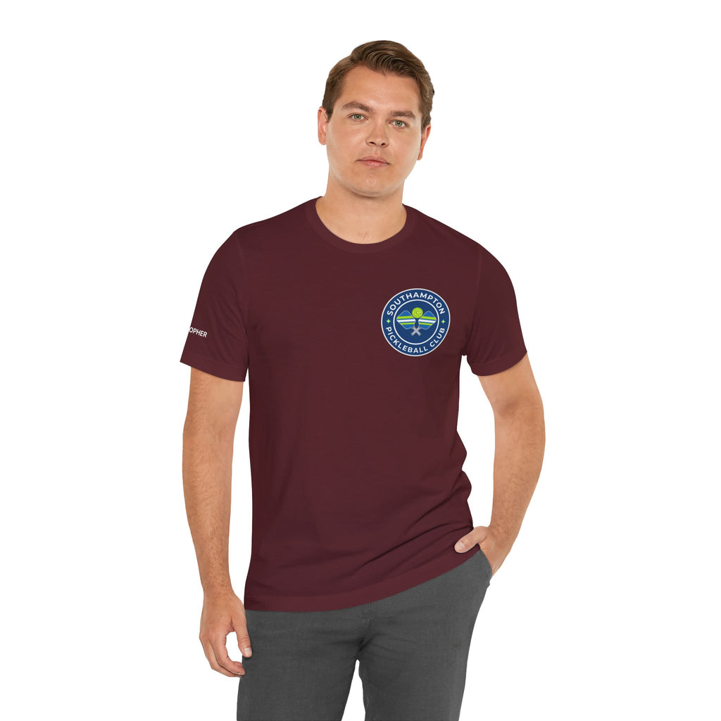 Personalized Pickleball T-Shirt | Custom Club & League Tee - Product Photo - PeaMacTees