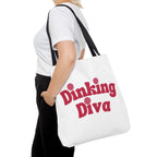 Pickleball Dinking Diva Large Tote for Gear - Roomy Sustainable Accessory