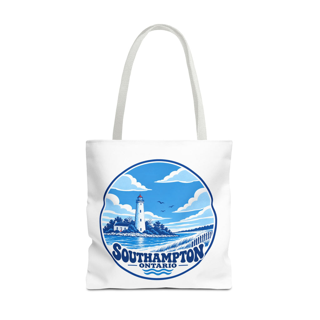 Southampton Ontario Lighthouse Tote Bag — Coastal Market Tote
