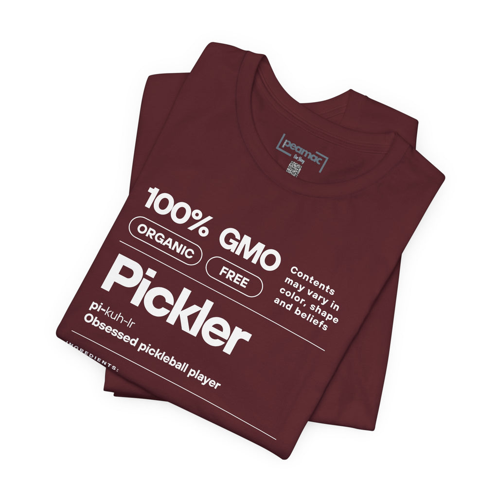 Pickler Funny Definitions T-Shirt - Men's Pickleball Tee - Premium Lightweight Activewear