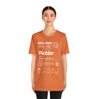 Women's Pickler Funny Definitions T-Shirt featuring white text, lightweight activewear, perfect for pickleball enthusiasts and casual wear.