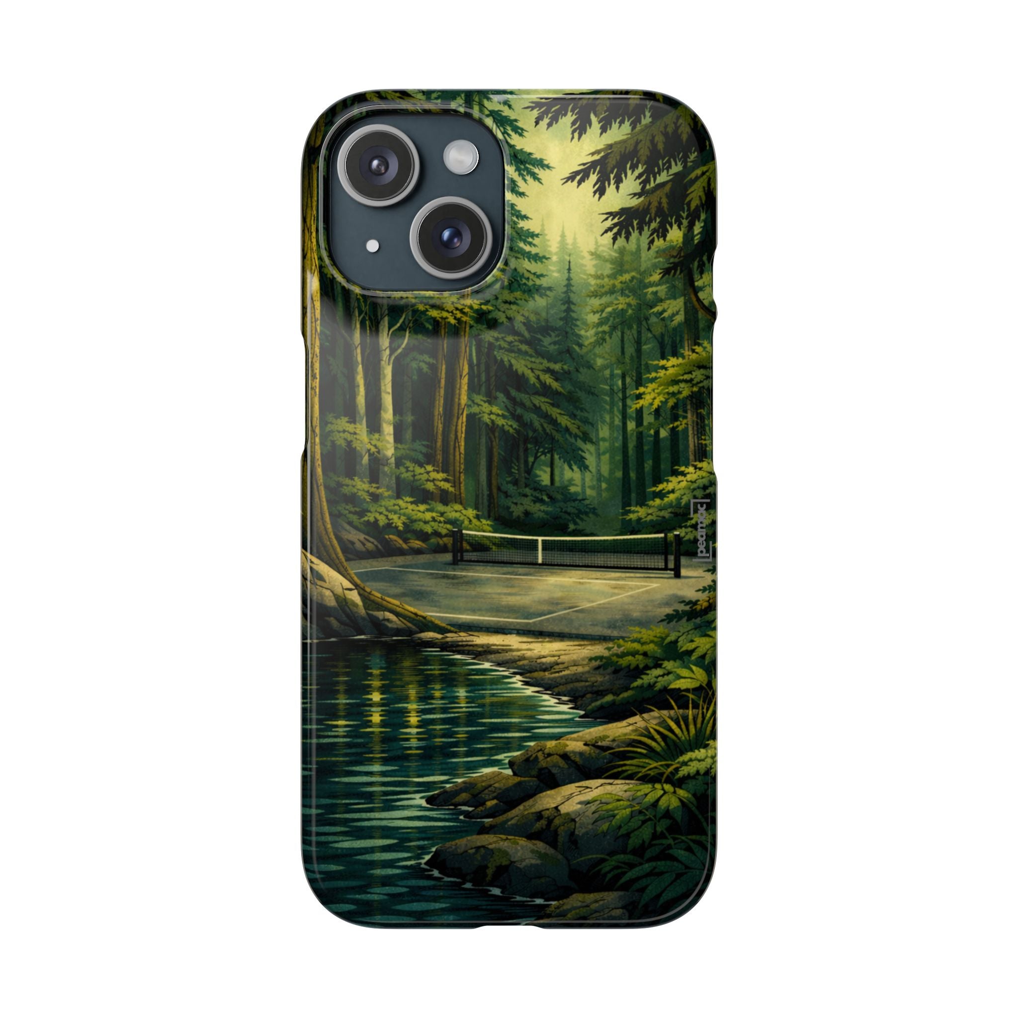 Hidden Forest Pickleball Phone Case —  Compatible with iPhone, Samsung & Google Pixel-PeaMac Tees