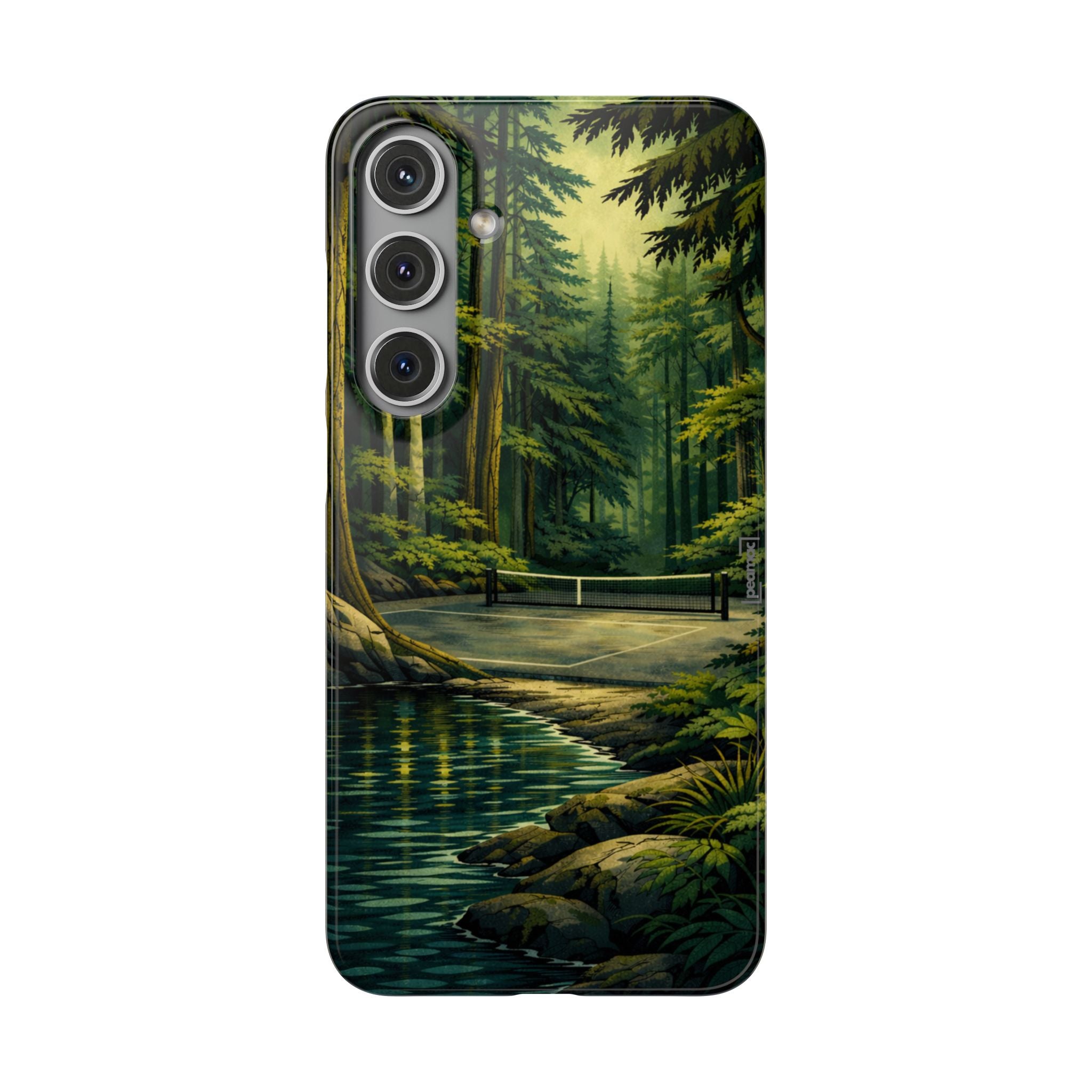 Hidden Forest Pickleball Phone Case —  Compatible with iPhone, Samsung & Google Pixel-PeaMac Tees