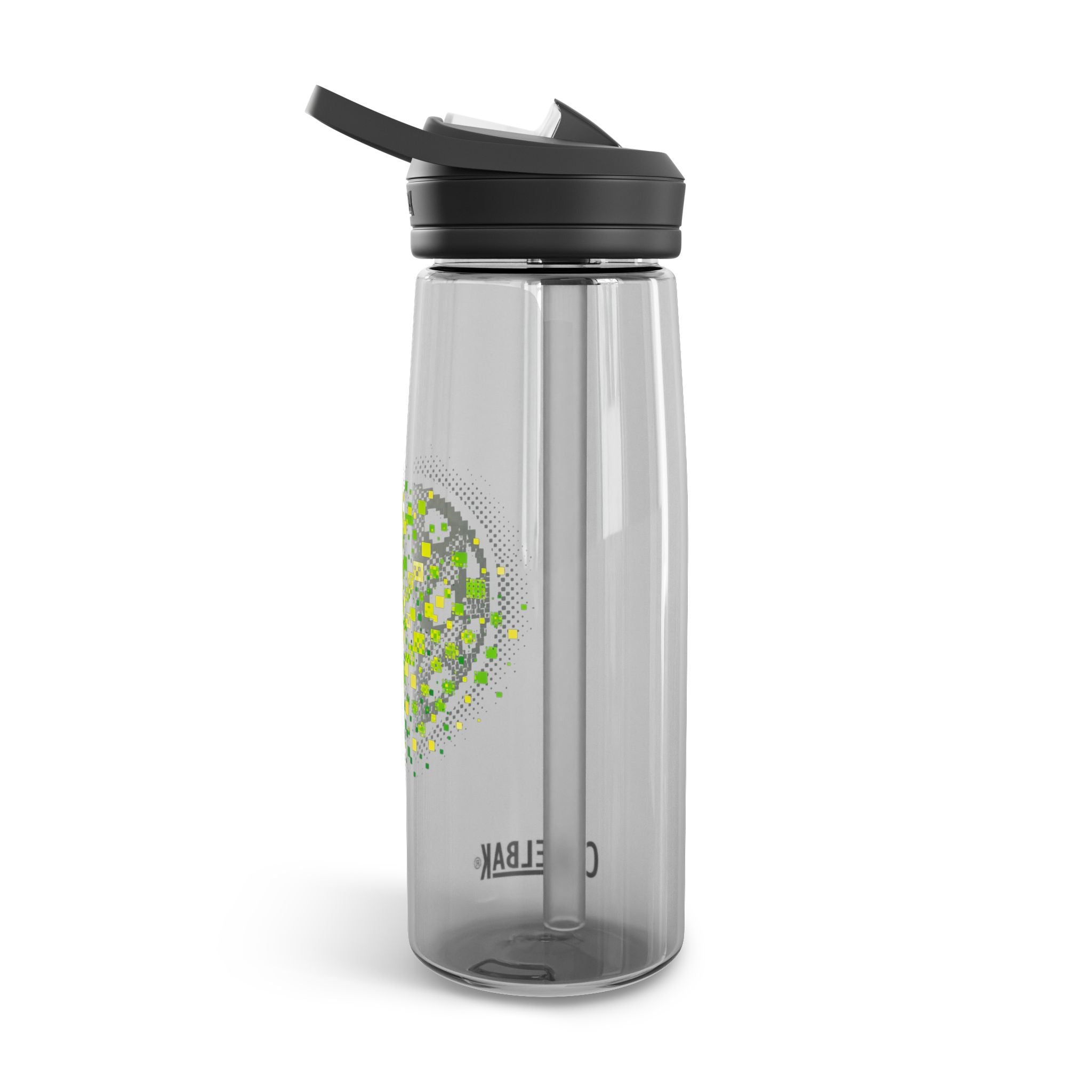 Matrix Burst Pickleball CamelBak Eddy Water Bottle — 20oz & 25oz Neon Green Sports Bottle