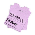 Women's black Pickler Funny Definitions T-Shirt featuring pickleball-themed text, lightweight activewear by Printify.