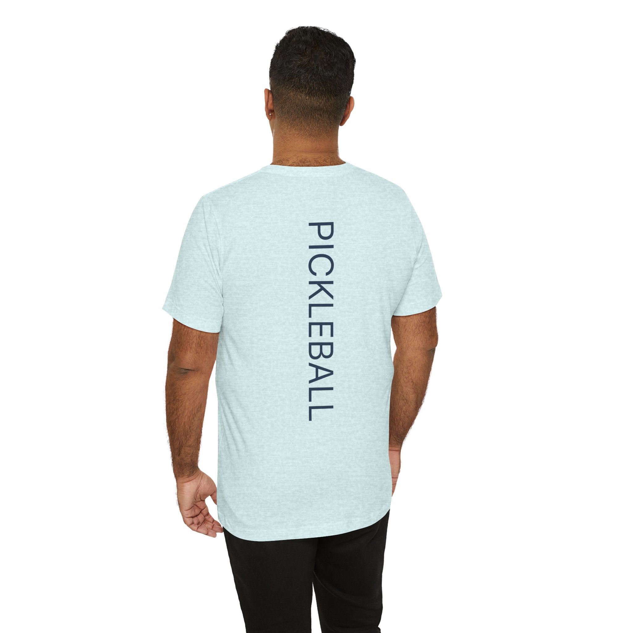 Personalized Pickleball Tee — Custom Name & Club on the Paddle Graphic Design-PeaMac Tees