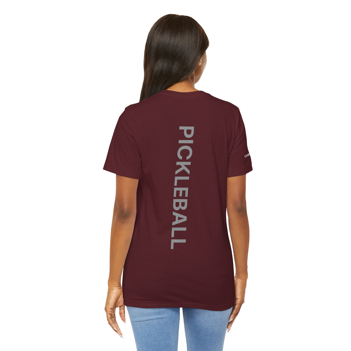 Personalized Pickleball T-Shirt | Custom Club & League Tee - Product Photo - PeaMacTees