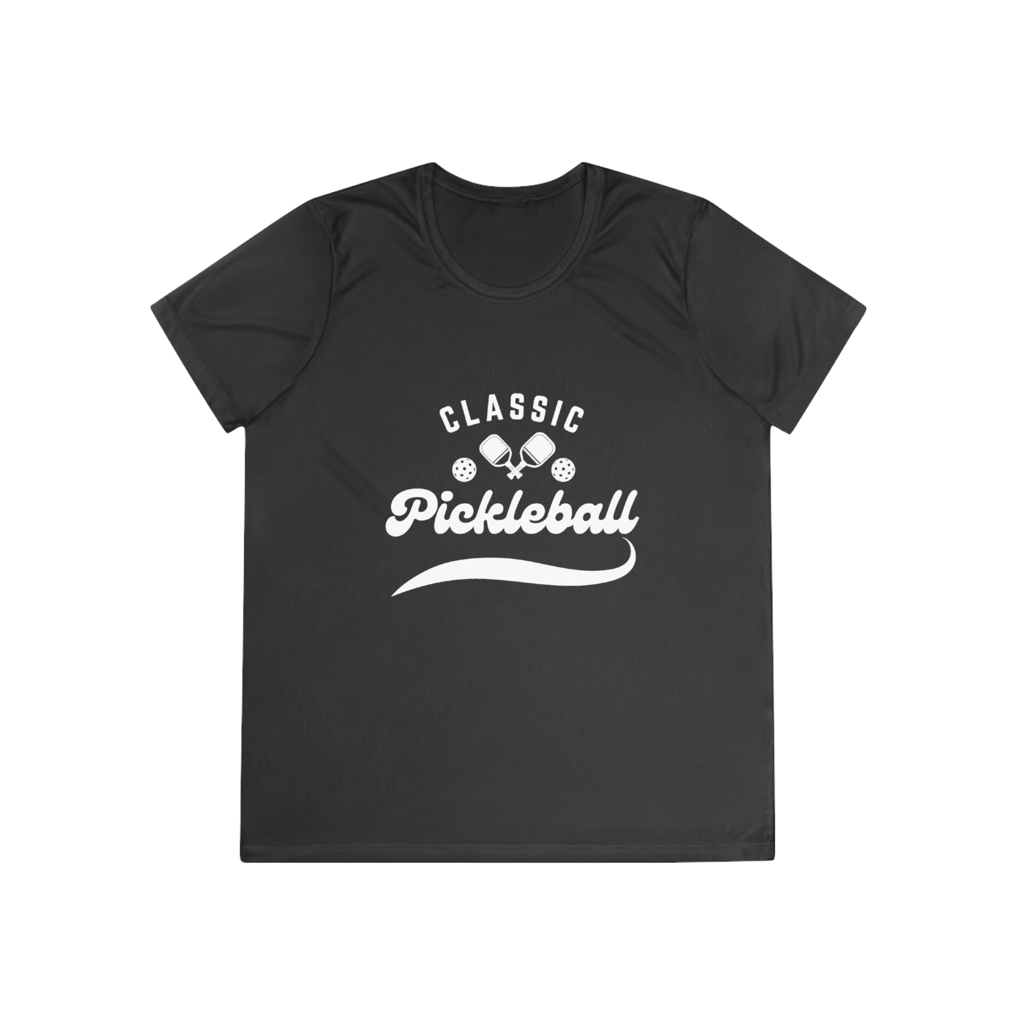 Women's Moisture Wicking Performance Classic Pickleball T-Shirt | Lightweight Activewear | Gift for Players & Friends