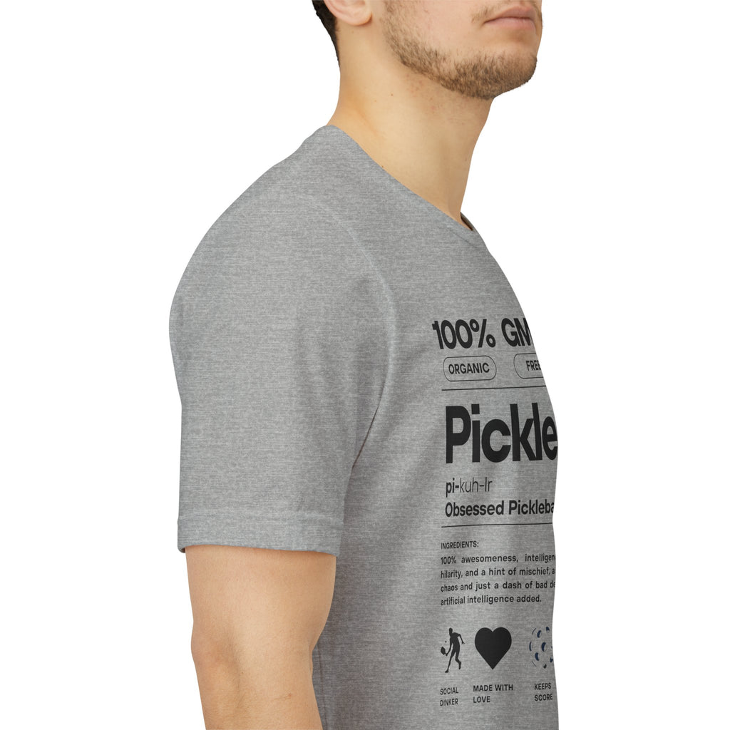 Pickler Funny Definitions T-Shirt - Men's Pickleball Tee - Premium Lightweight Activewear