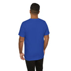Unisex Bainbridge Island Pickleball T-Shirt with "Birthplace of Pickleball 1965" print, casual cotton fabric, front view.