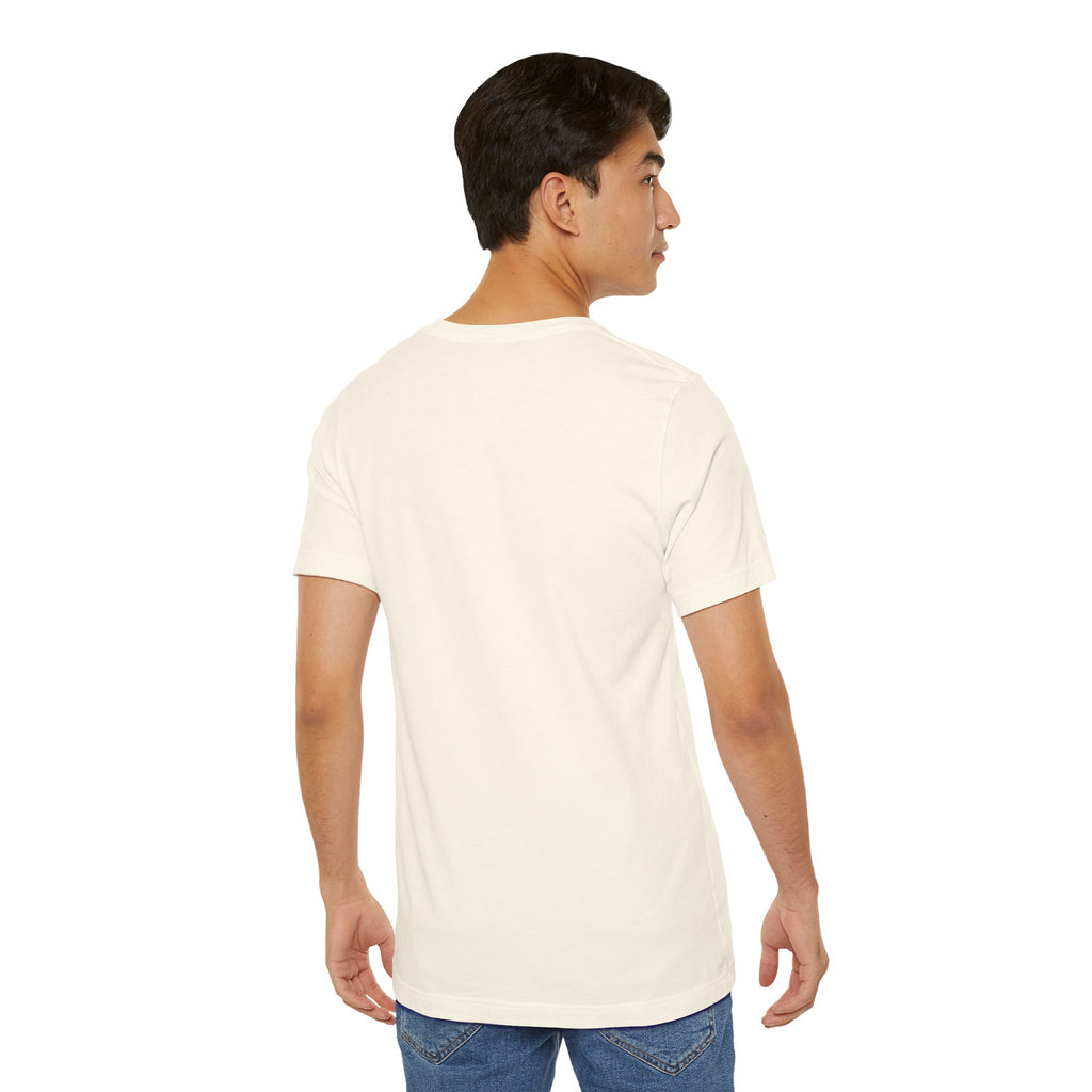 Green Matrix Burst Pickleball T-Shirt with retro court graphic, casual short-sleeve tee by Printify on a white background.
