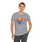 Pixelated Pickleball Tee — Retro Court Graphic T-Shirt-PeaMac Tees