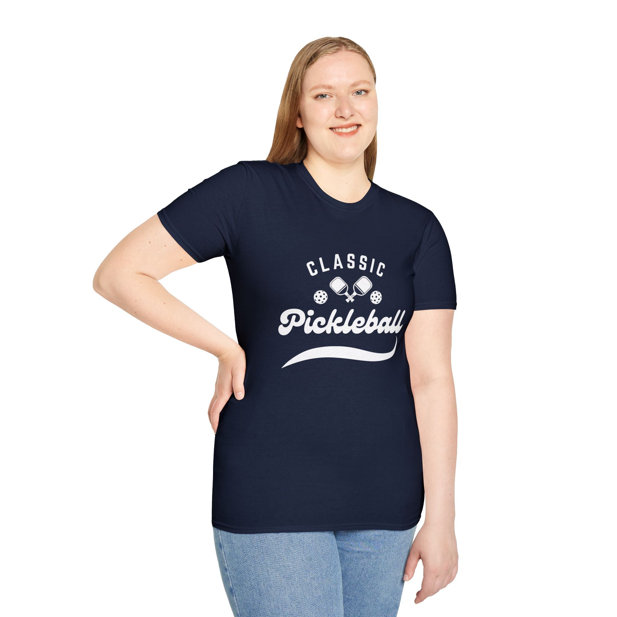 Unisex Classic Pickleball T-shirt | Relaxed Fit, Soft & Comfy Tee | Lightweight Activewear | Player Gift