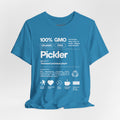 Men's Pickler Funny Definitions T-Shirt by Printify featuring white text and lightweight activewear fabric.
