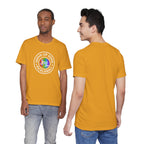 LGBTQ2 Pride T-Shirt featuring colorful pickleball graphics, made by Printify, designed for celebrating LGBTQ+ pride and joy.