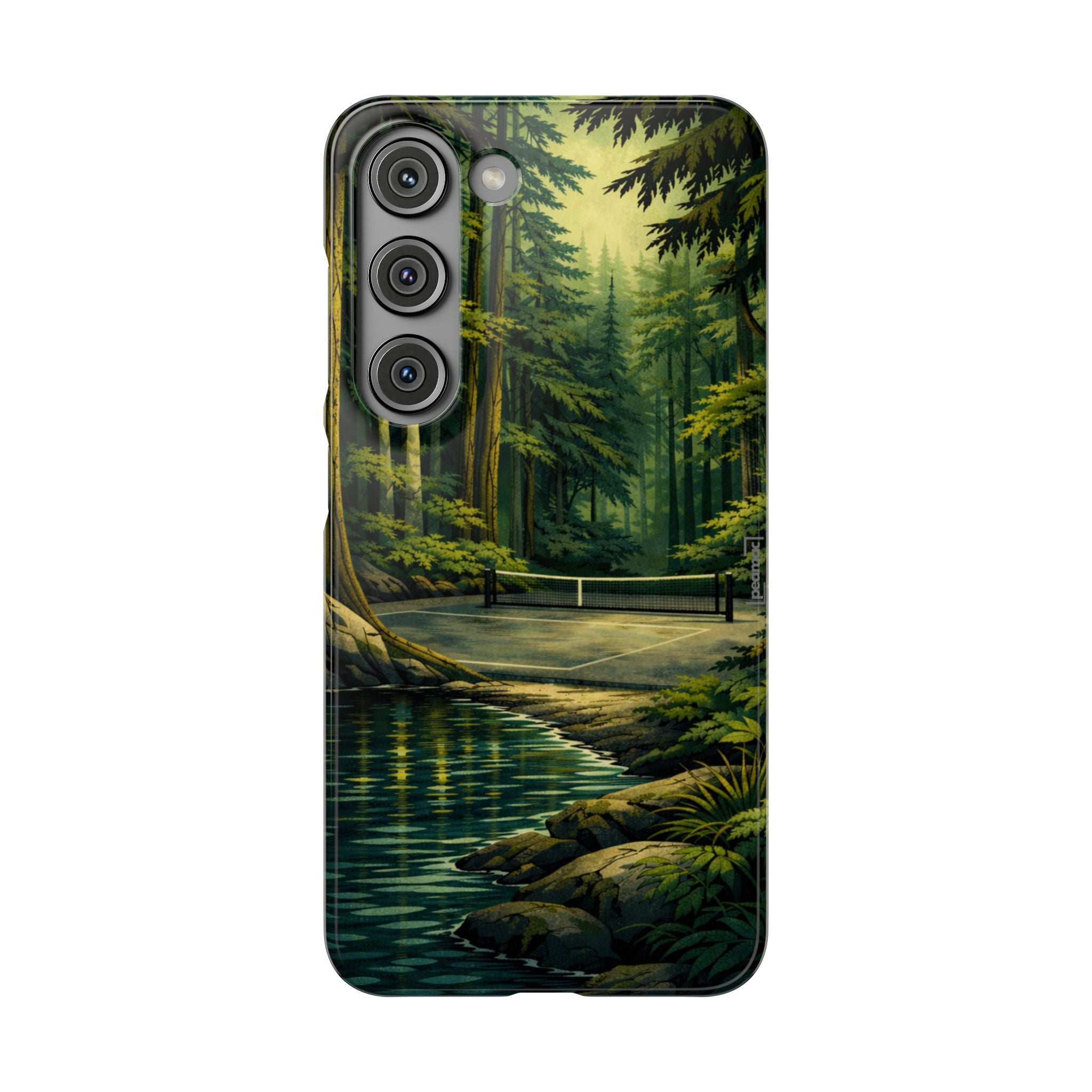 Hidden Forest Pickleball Phone Case —  Compatible with iPhone, Samsung & Google Pixel-PeaMac Tees