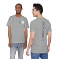 Personalized Pickleball T-Shirt | Custom Name & City Paddle Tee - Product Photo - PeaMacTees
