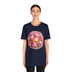 Peony Pickleball Tee — Premium Cotton Unisex T-Shirt