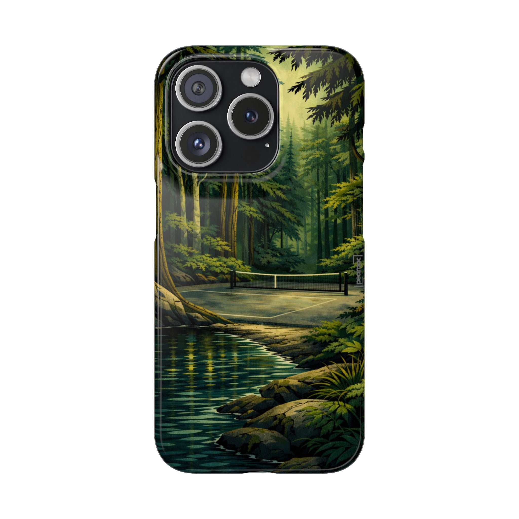 Hidden Forest Pickleball Phone Case —  Compatible with iPhone, Samsung & Google Pixel-PeaMac Tees