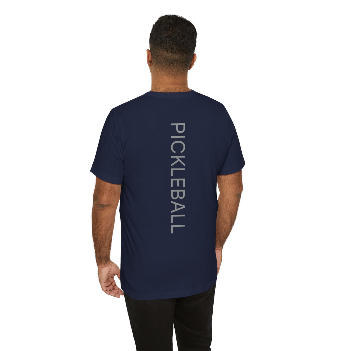 Personalized Pickleball T-Shirt | Custom Name & City Paddle Tee - Product Photo - PeaMacTees