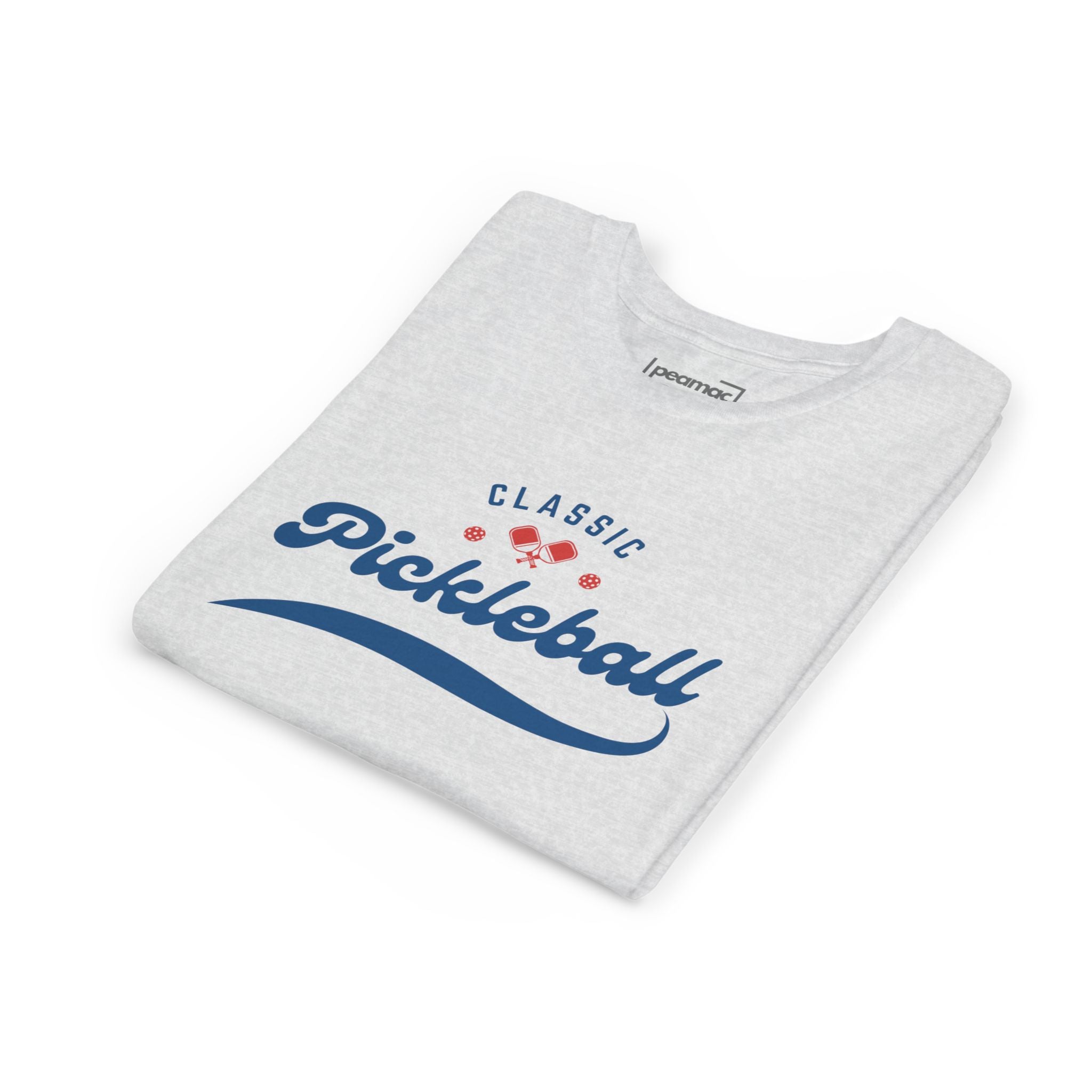 Youth Retro Classic Pickleball T-Shirt | Kids Sports Tee for Boys & Girls | Soft & Comfy