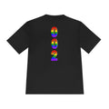 Unisex Pickleball Pride T-Shirt by Printify featuring moisture-wicking performance fabric and colorful pickleball design.