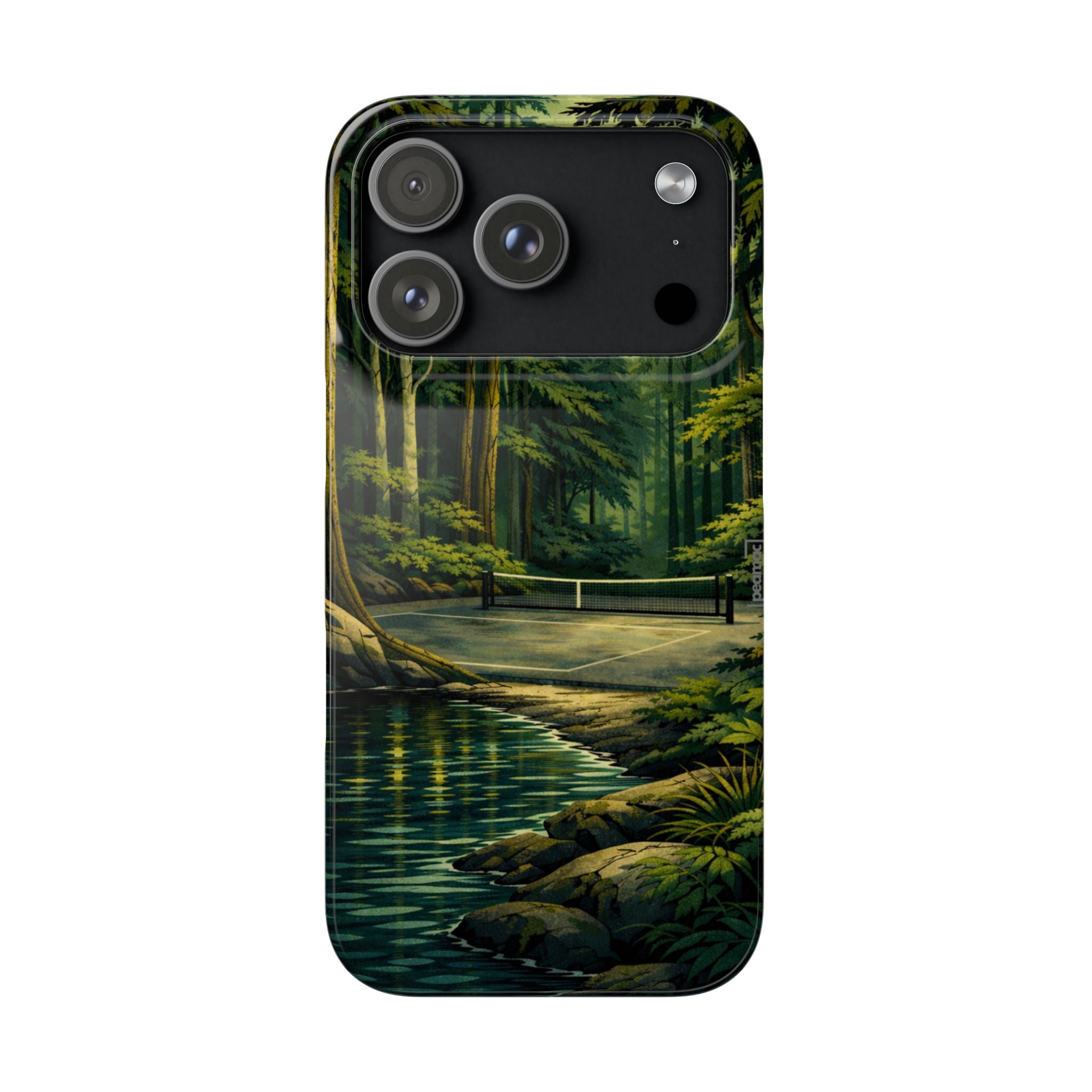 Hidden Forest Pickleball Phone Case —  Compatible with iPhone, Samsung & Google Pixel-PeaMac Tees