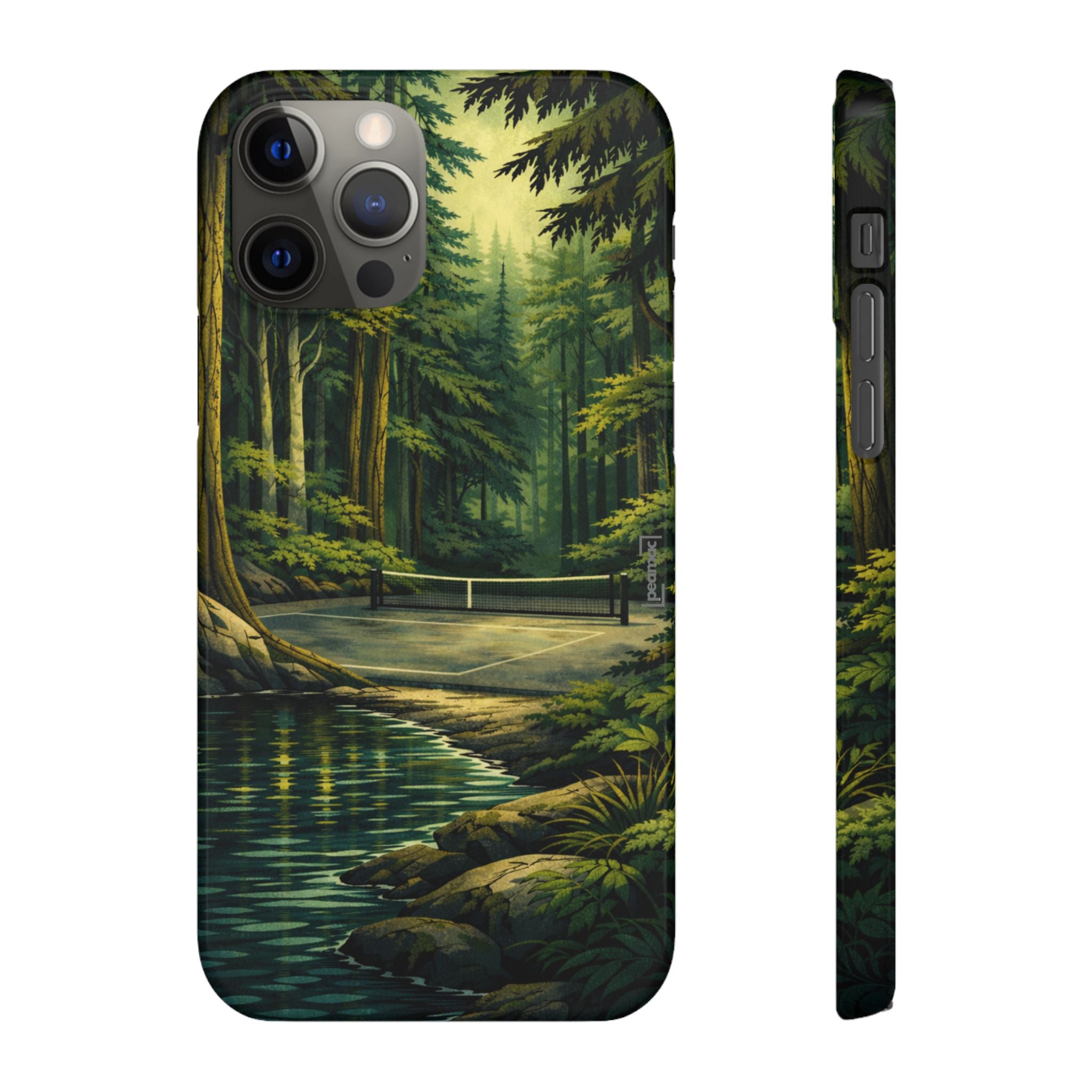Hidden Forest Pickleball Phone Case —  Compatible with iPhone, Samsung & Google Pixel-PeaMac Tees