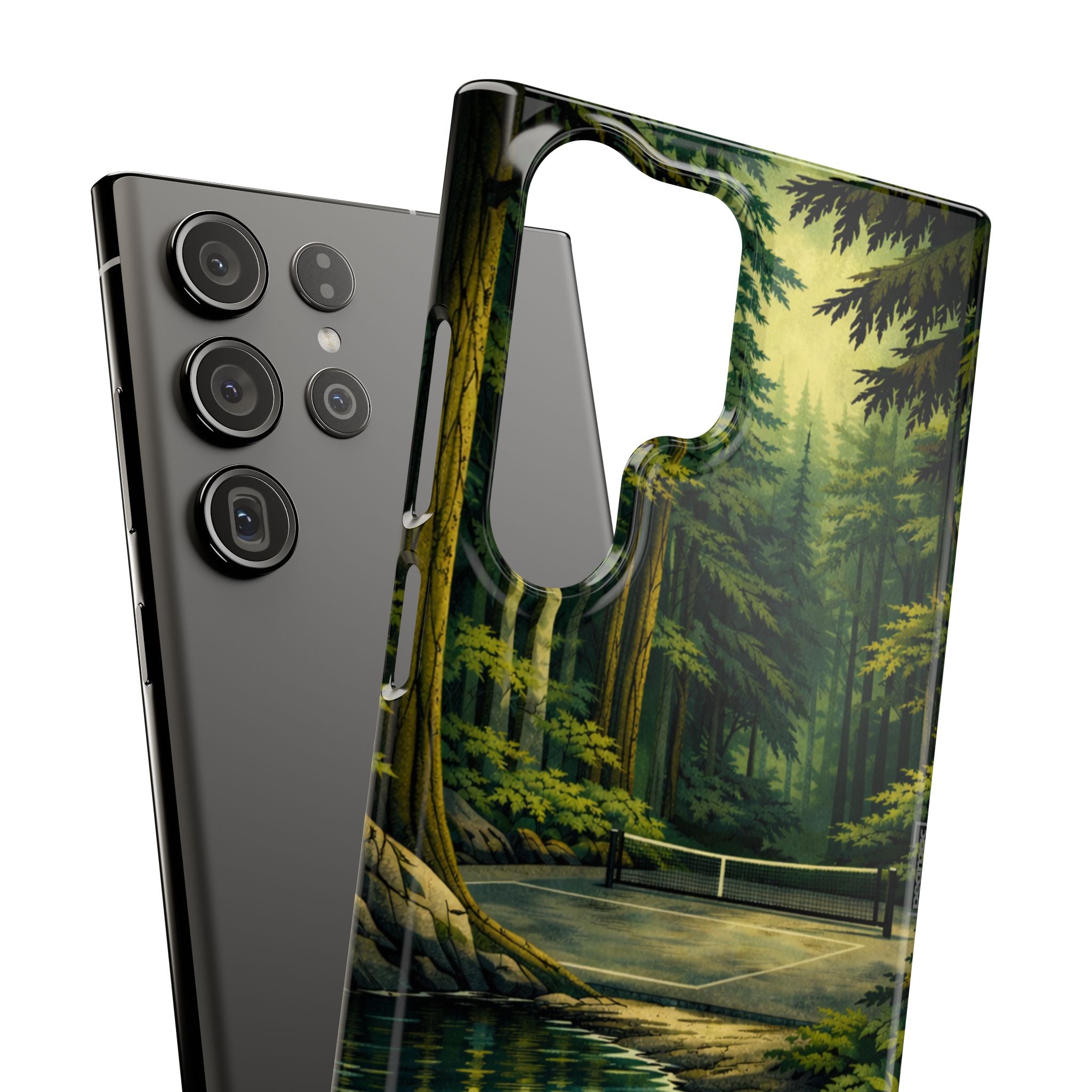 Hidden Forest Pickleball Phone Case —  Compatible with iPhone, Samsung & Google Pixel-PeaMac Tees
