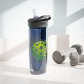 Matrix Burst Pickleball CamelBak Eddy Water Bottle — 20oz & 25oz Neon Green Sports Bottle