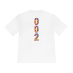 Unisex Pickleball T-Shirt with psychedelic print by Printify, featuring vibrant colors and bold design on a comfortable fabric.