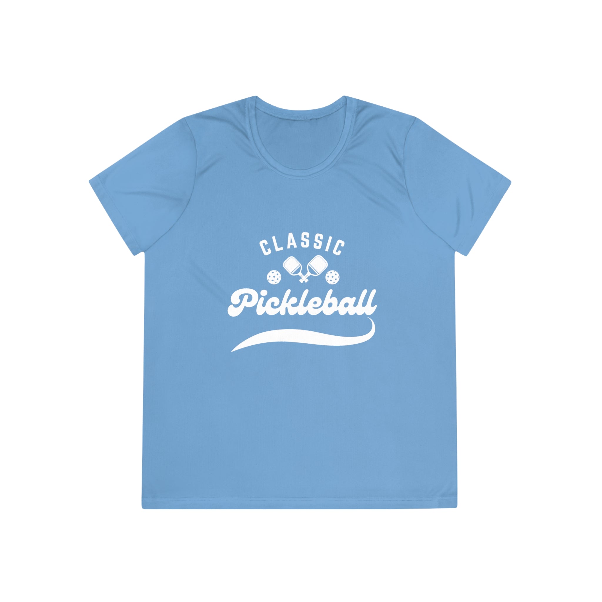 Women's Moisture Wicking Performance Classic Pickleball T-Shirt | Lightweight Activewear | Gift for Players & Friends