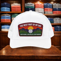 The Best Part of My Day Embroidered Pickleball Trucker Hat front