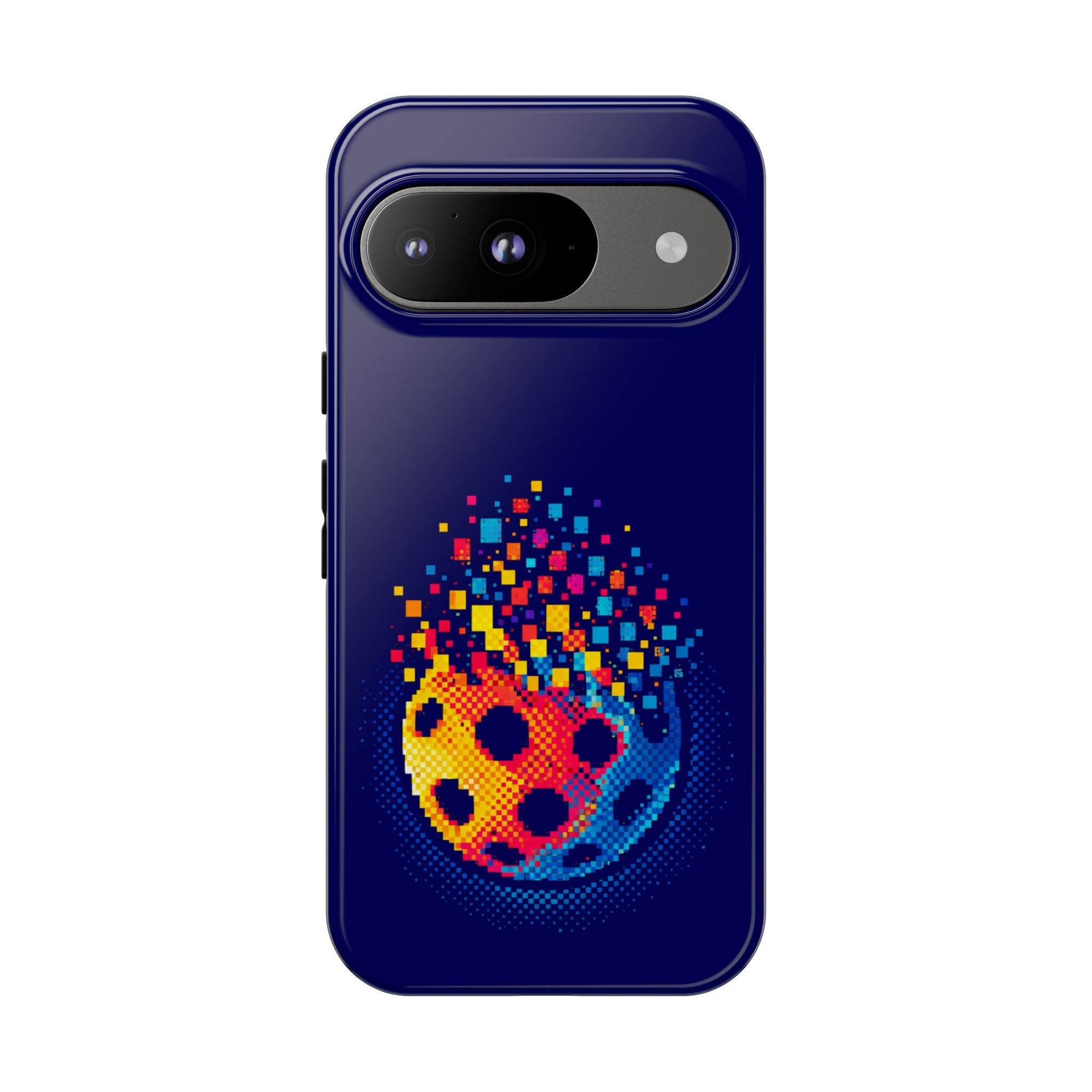 Pixelated Pickleball Phone Case —  Compatible with iPhone, Samsung & Google Pixel-PeaMac Tees