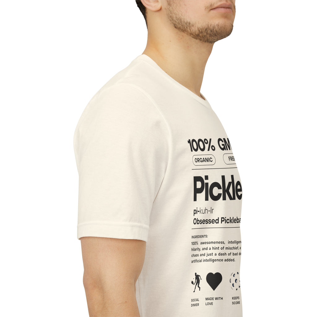 Pickler Funny Definitions T-Shirt - Men's Pickleball Tee - Premium Lightweight Activewear