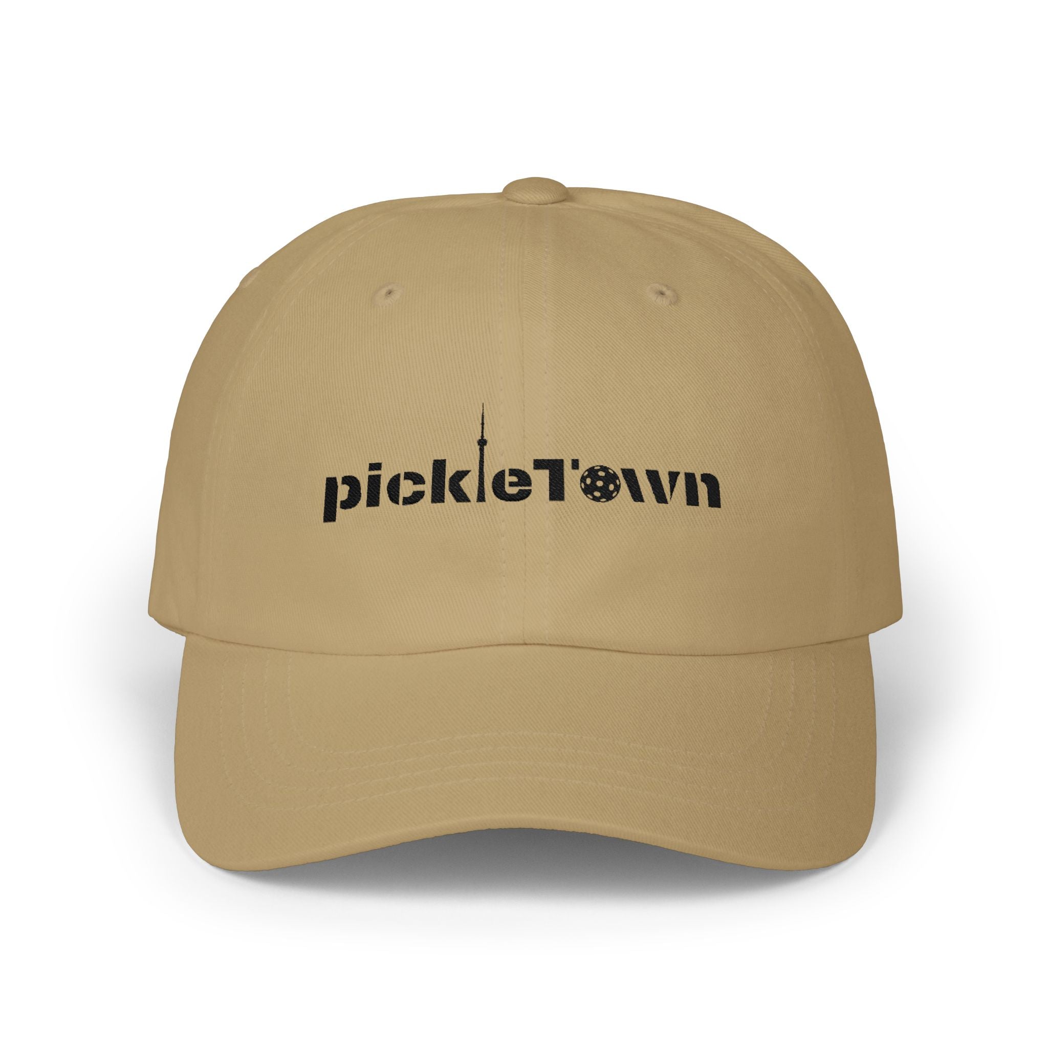 Embroidered PickleTOwn (Toronto) Classic Baseball Hat - 5 Colours Cap - Adjustable Brass Buckle