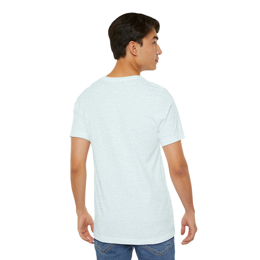 Unisex Pickleball Life graphic T-shirt in bold green and blue, featuring a colorful pickleball design on the front.