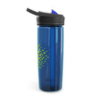 Matrix Burst Pickleball CamelBak Eddy Water Bottle — 20oz & 25oz Neon Green Sports Bottle