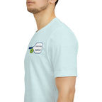 Personalized Pickleball T-Shirt | Custom Name & City Paddle Tee - Product Photo - PeaMacTees