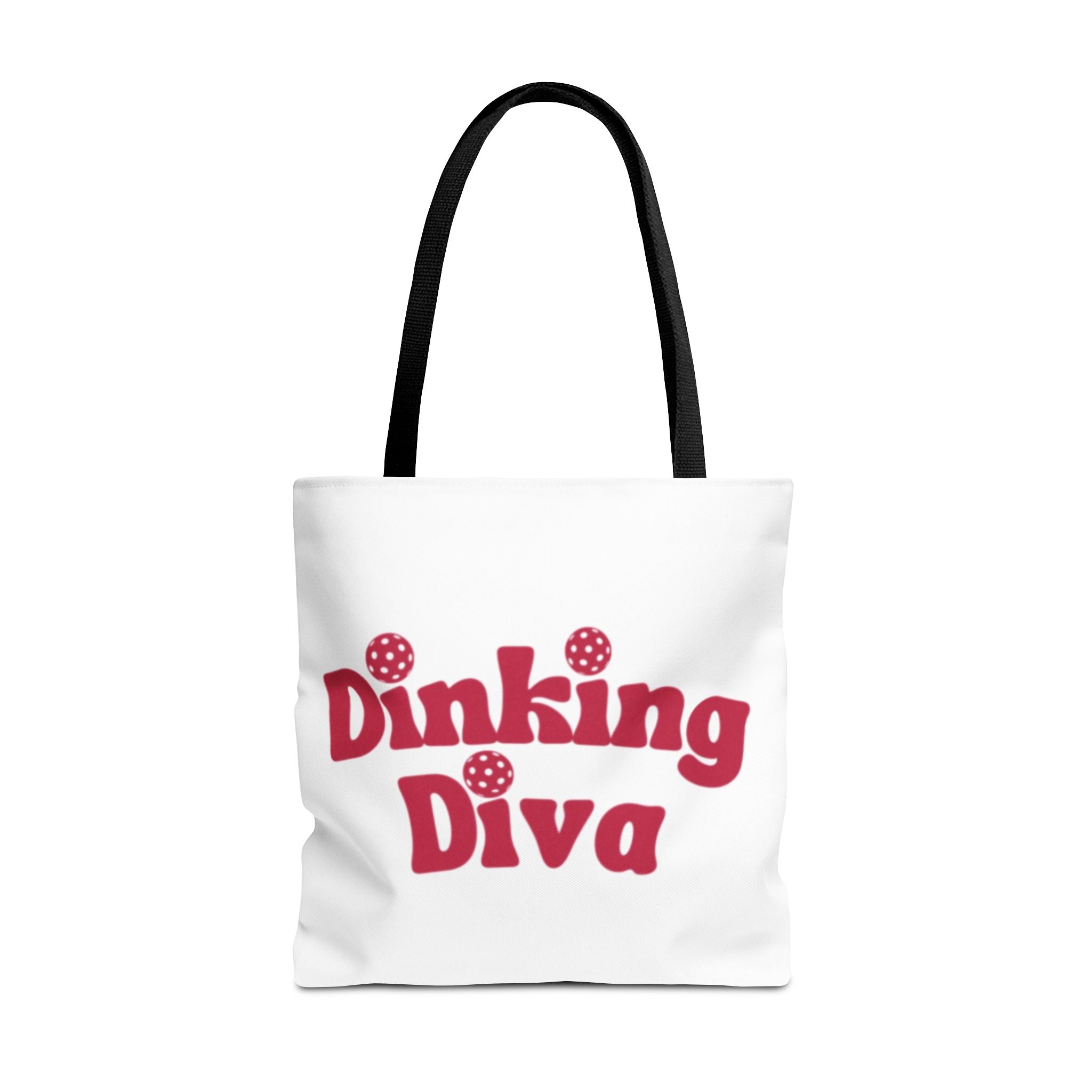 Pickleball Dinking Diva Large Tote for Gear - Roomy Sustainable Accessory