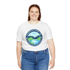 Unisex Bainbridge Island Pickleball T-Shirt with "Birthplace of Pickleball 1965" print, casual cotton fabric, front view.