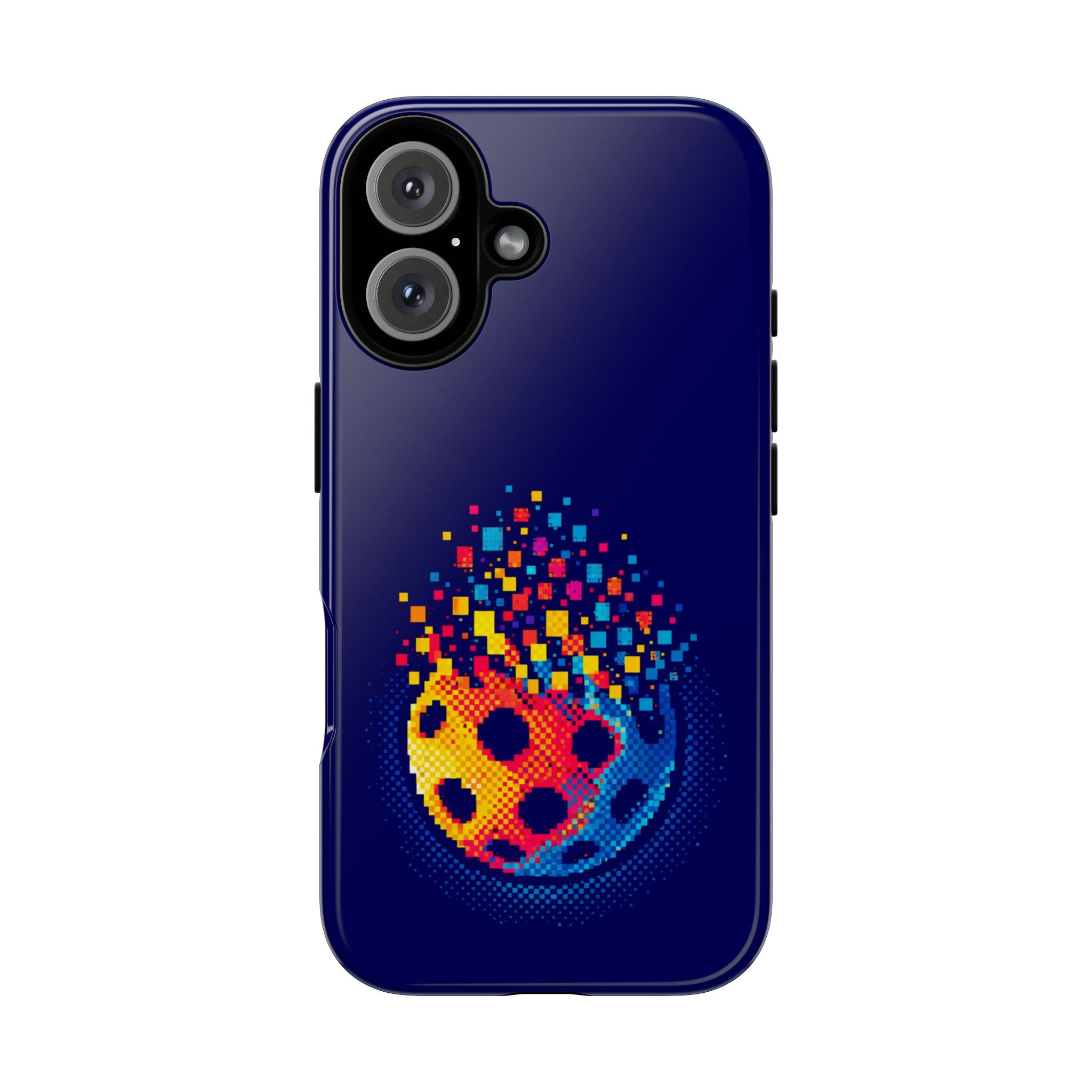 Pixelated Pickleball Phone Case —  Compatible with iPhone, Samsung & Google Pixel-PeaMac Tees