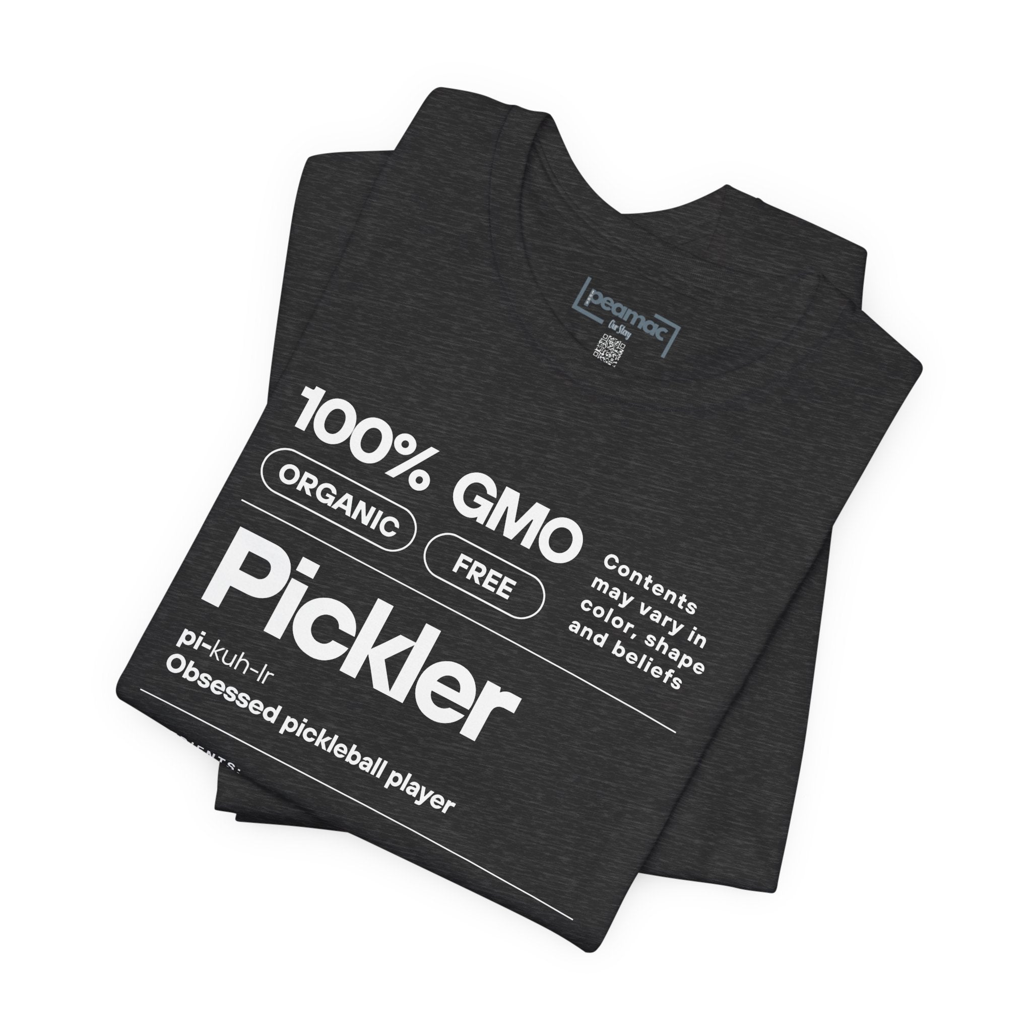 Pickler Funny Definitions T-Shirt - Men's Pickleball Tee - Premium Lightweight Activewear
