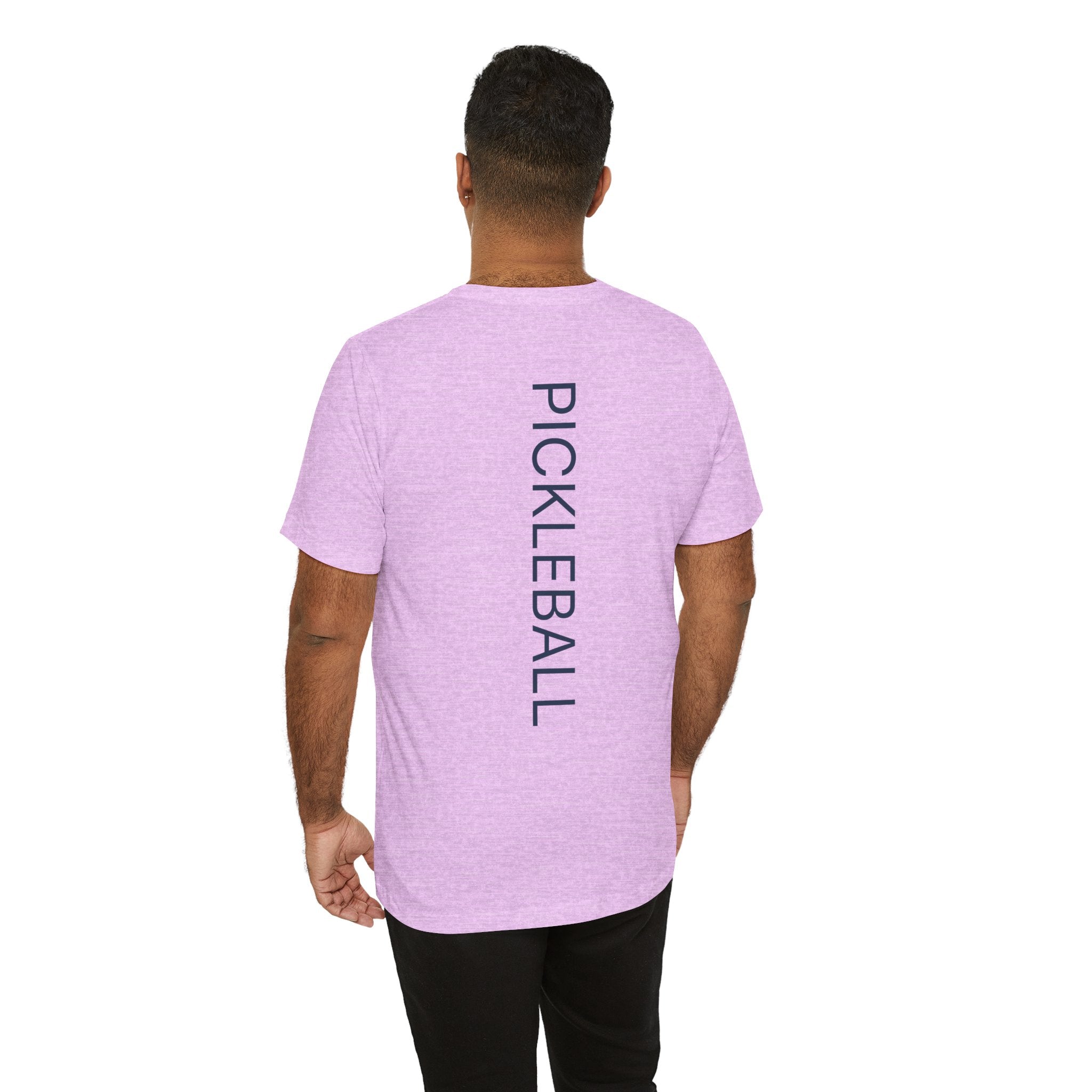 Personalized Pickleball Tee — Custom Name & Club on the Paddle Graphic Design-PeaMac Tees