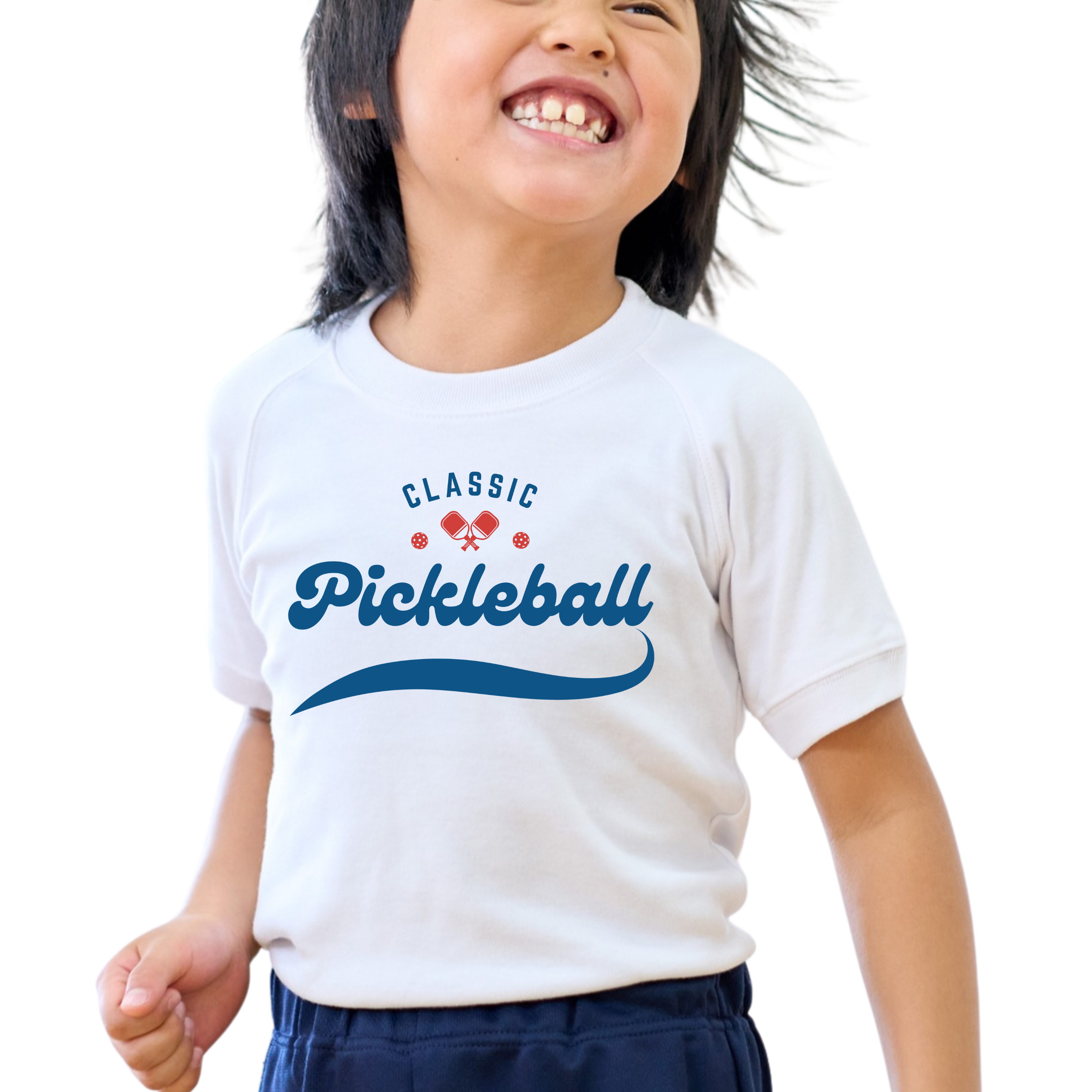 Youth Retro Classic Pickleball T-Shirt | Kids Sports Tee for Boys & Girls | Soft & Comfy