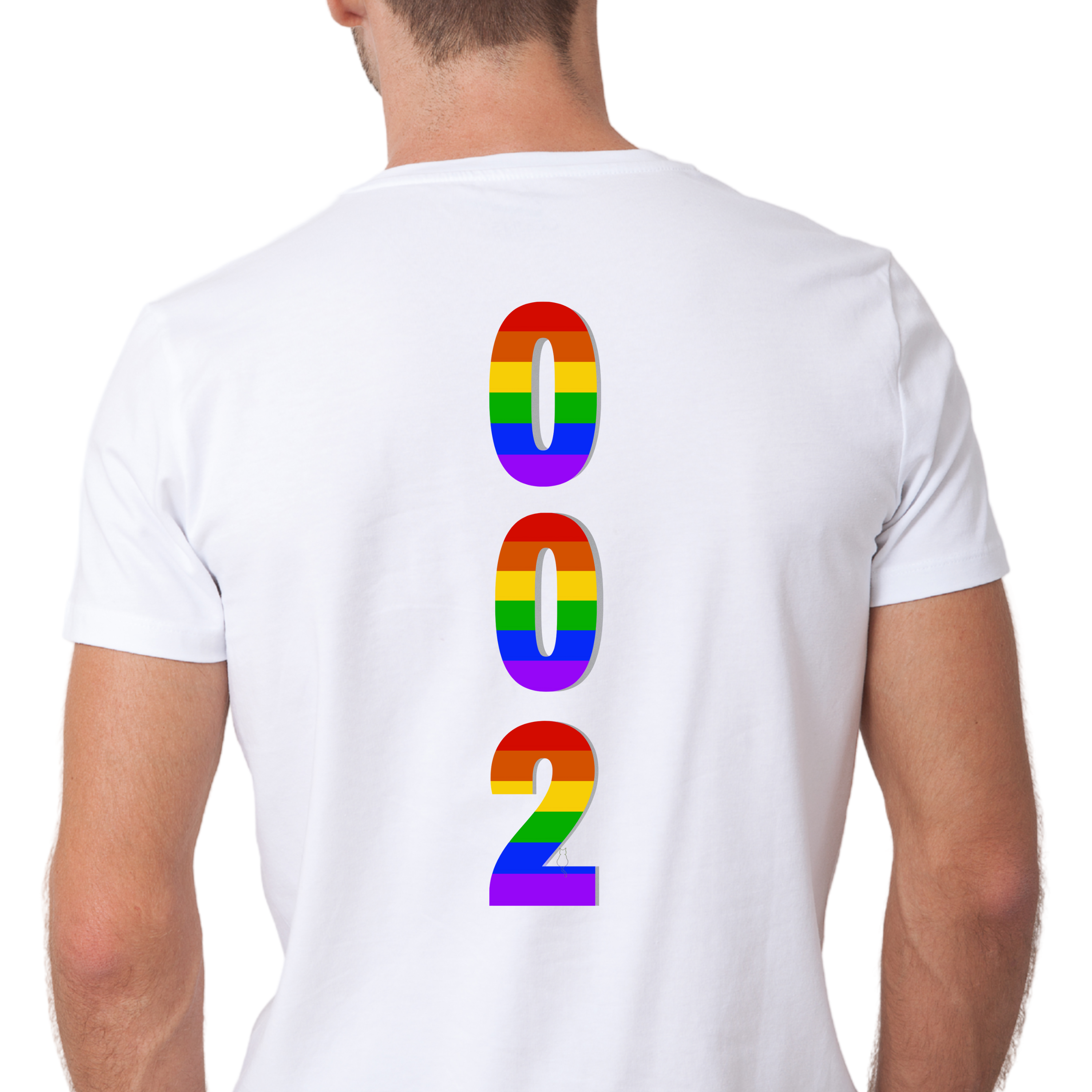 Unisex 002 Collection Rainbow Pickleball  T-Shirt | Moisture Wicking Performance Pride Tee |  LGBTQ2 Boutique