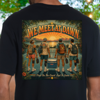 We Meet at Dawn Pickleball Unisex t-shirt - Canadian Edition
